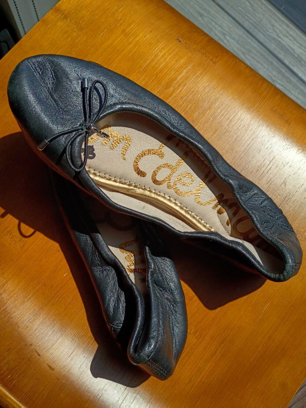 Sam Edelman Ballerina Slippers Shoes Flats 5 1/2 - Picture 2 of 4